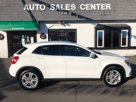 2019 Mercedes-Benz GLA for sale at Auto Sales Center Inc in Holyoke MA