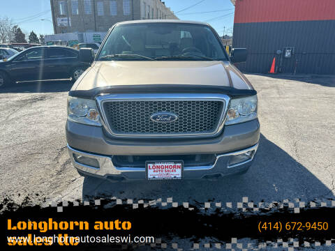 2004 Ford F-150 for sale at Longhorn auto sales llc in Milwaukee WI
