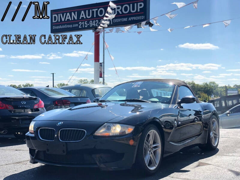 2006 BMW Z4 M for sale at Divan Auto Group in Feasterville Trevose PA