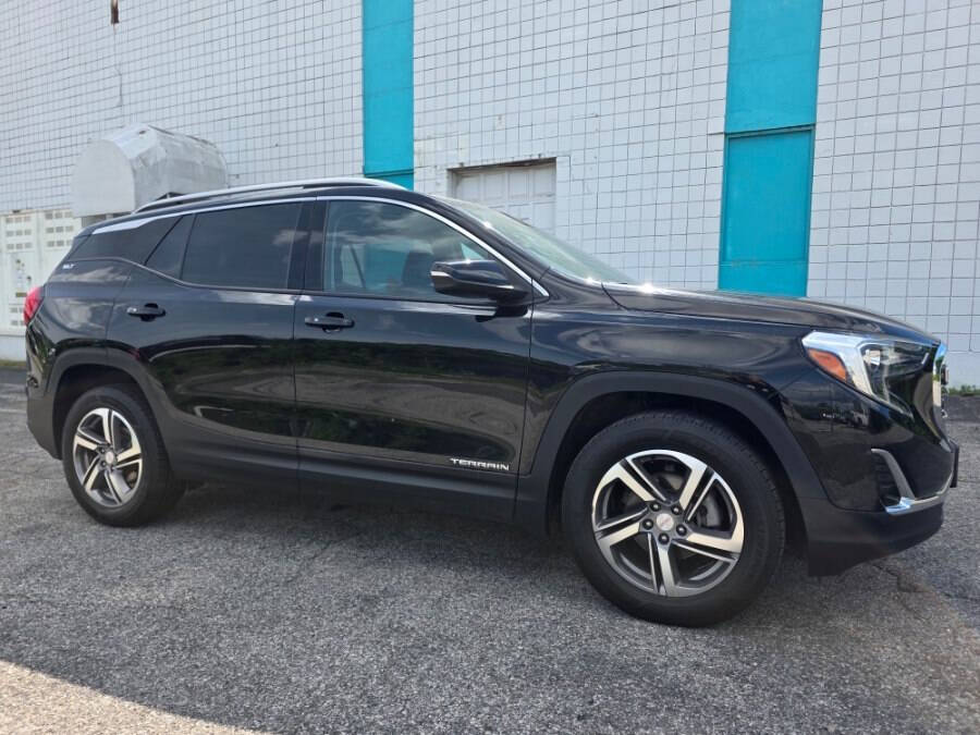 Black 2021 GMC Terrain SLT 4x4 SLT 4dr SUV 2