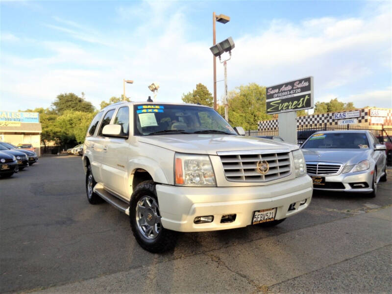 2003 Cadillac Escalade for sale at Save Auto Sales in Sacramento CA