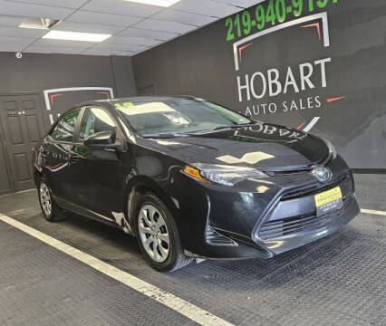 2019 Toyota Corolla for sale at Hobart Auto Sales in Hobart IN