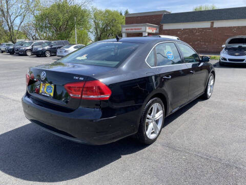 2014 Volkswagen Passat 1.8T SE PZEV