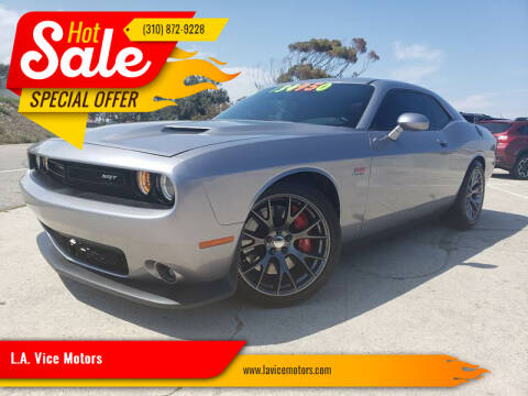 2015 Dodge Challenger for sale at L.A. Vice Motors in San Pedro CA