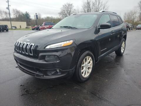 2015 Jeep Cherokee for sale at Cruisin' Auto Sales in Madison IN