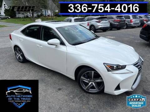 2018 Lexus IS 300 for sale at Auto Network of the Triad in Walkertown NC