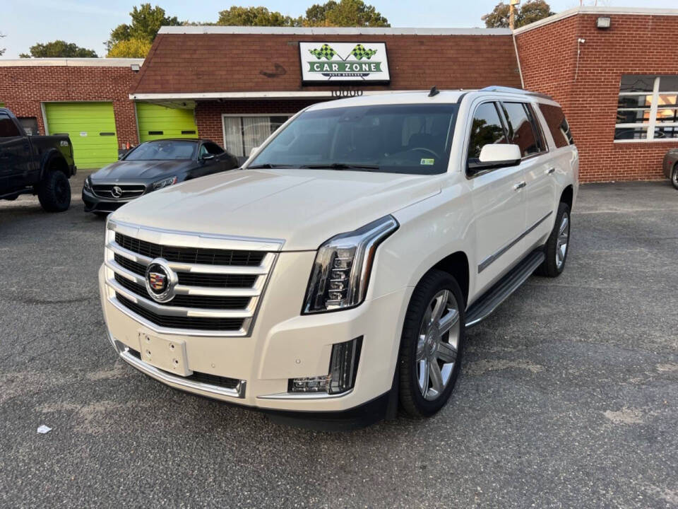 2015 Cadillac Escalade ESV for sale at CarZone & Auto Brokers in Newport News, VA