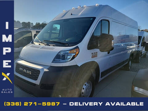 2021 RAM ProMaster for sale at Impex Auto Sales in Greensboro NC