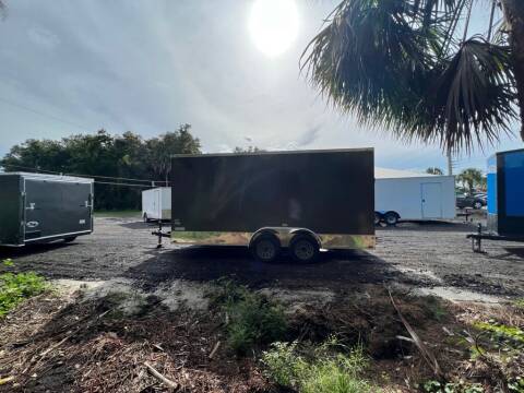 2022 QUALITY CARGO 7X16 TA for sale at Used Car Factory Sales & Service in Port Charlotte FL