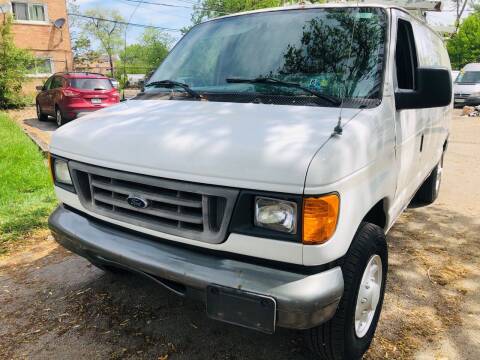 2007 Ford E-Series Cargo for sale at Midland Commercial. Chicago Cargo Vans & Truck in Bridgeview IL