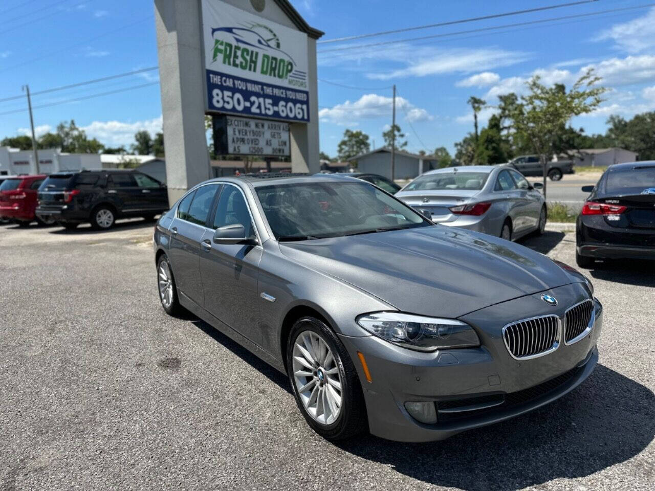 2013 BMW 5 Series for sale at Fresh Drop Motors in Panama City, FL