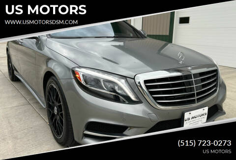 2014 Mercedes-Benz S-Class for sale at US MOTORS in Des Moines IA