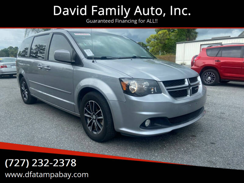 2014 Dodge Grand Caravan for sale at David Family Auto, Inc. in New Port Richey FL