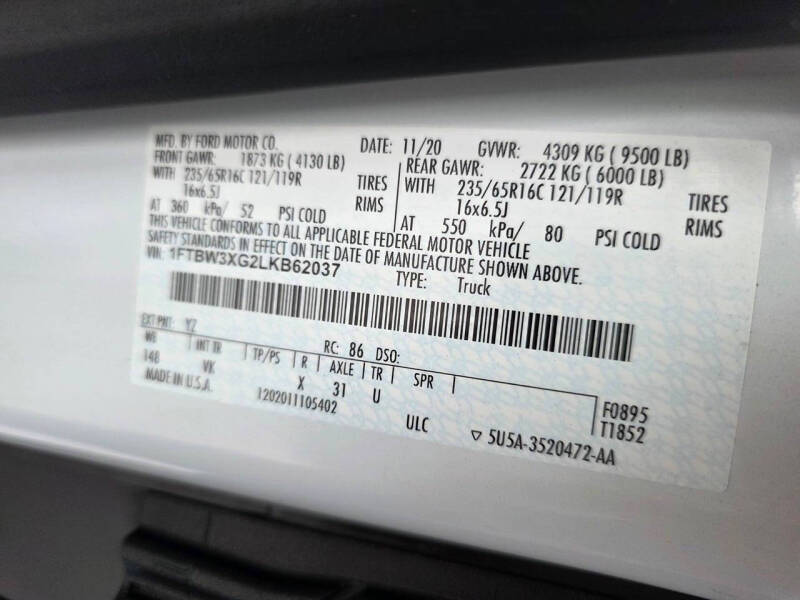 2020 Ford Transit 350