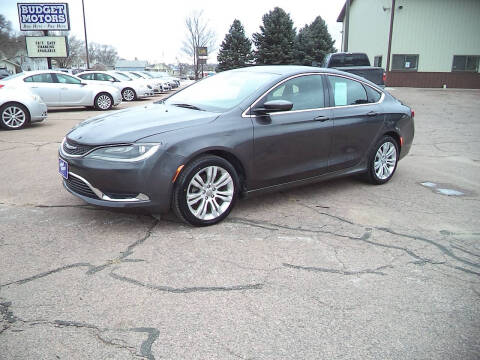 2015 Chrysler 200 for sale at Budget Motors - Budget Acceptance in Sioux City IA