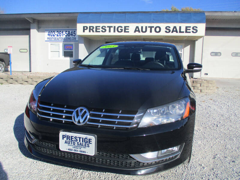 2013 Volkswagen Passat for sale at Prestige Auto Sales in Lincoln NE