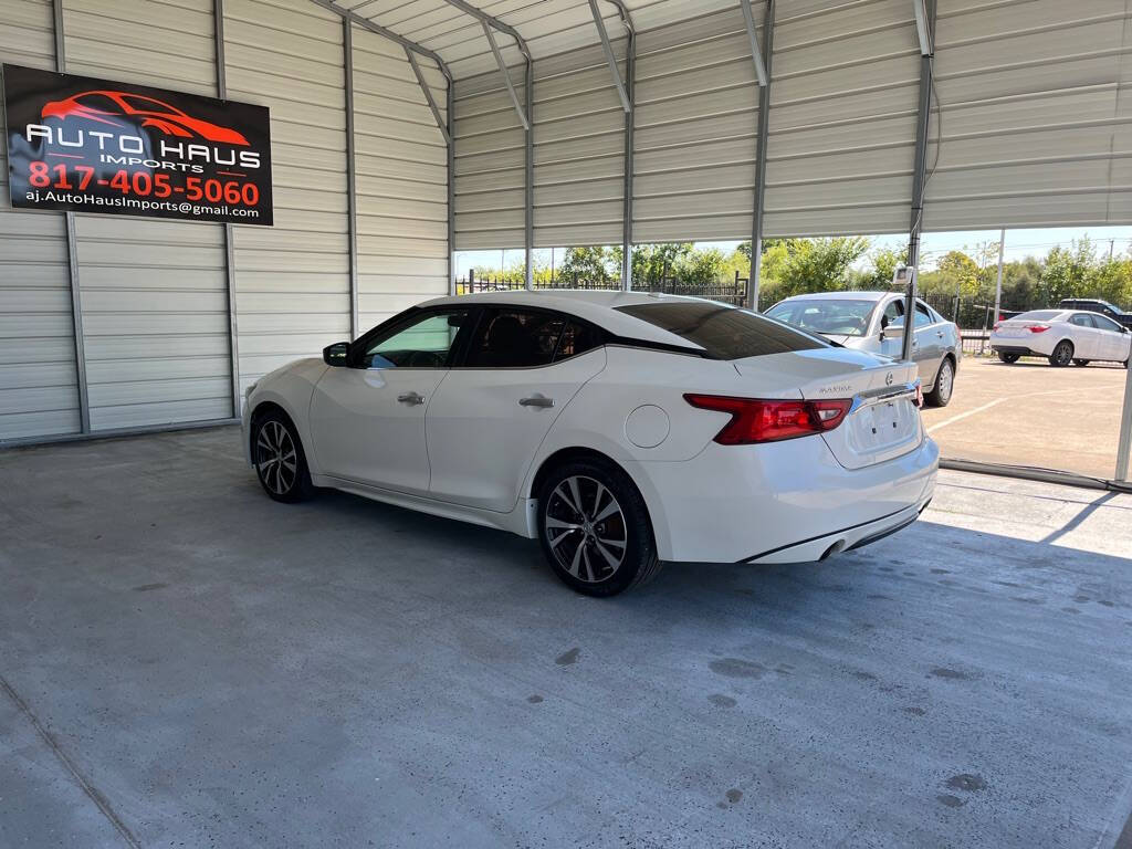 2017 Nissan Maxima for sale at Auto Haus Imports in Grand Prairie, TX