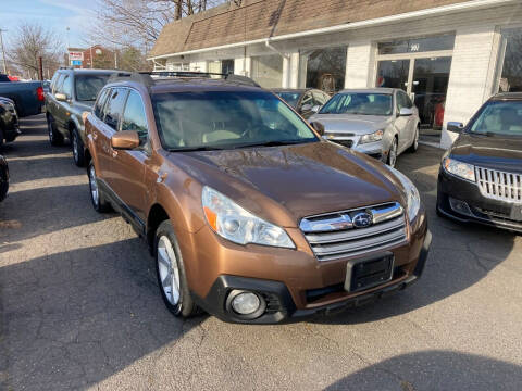 2013 Subaru Outback for sale at ENFIELD STREET AUTO SALES in Enfield CT