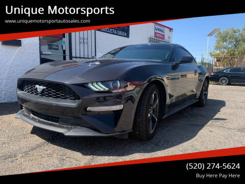2022 Ford Mustang for sale at Unique Motorsports in Tucson AZ