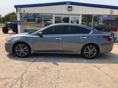 2018 Nissan Altima for sale at Pioneer Auto in Ponca City OK