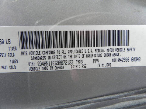 2009 Dodge Grand Caravan C/V