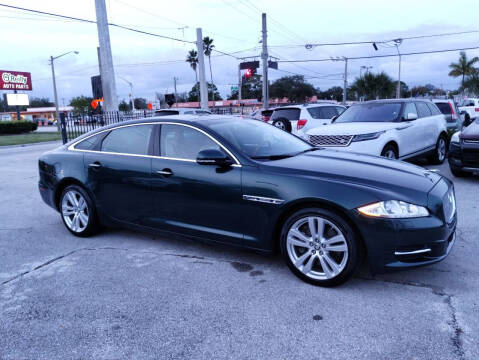 2012 Jaguar XJL for sale at JAH MOTORSPORT CORP OF FLORIDA in Cocoa FL