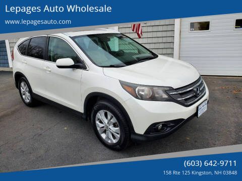 2014 Honda CR-V for sale at Lepages Auto Wholesale in Kingston NH