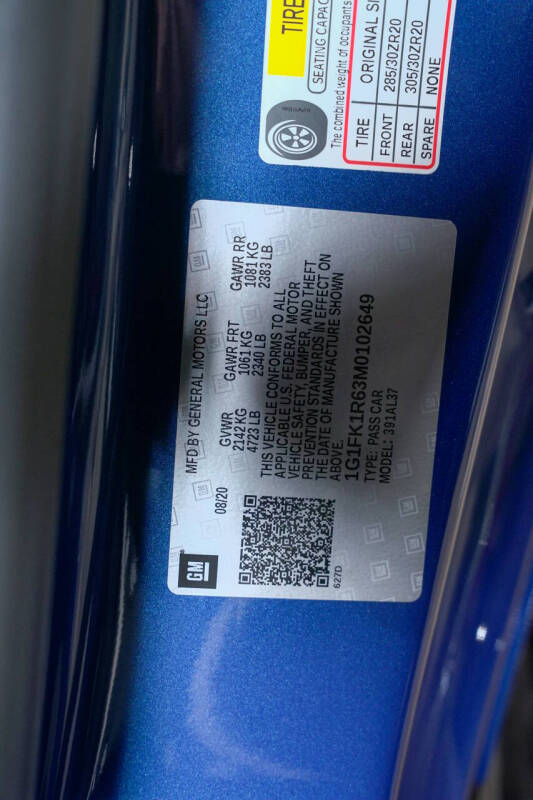 2021 Chevrolet Camaro ZL1