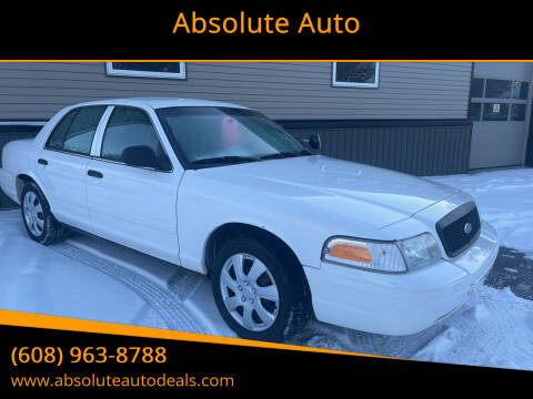 2009 Ford Crown Victoria for sale at Absolute Auto in Baraboo WI