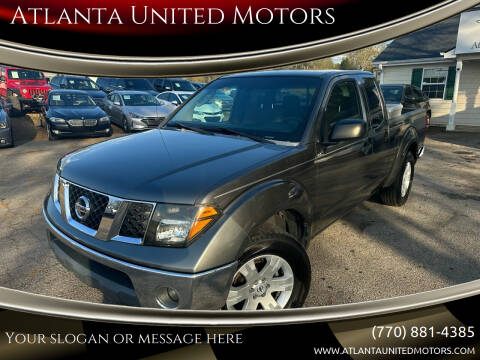 2008 Nissan Frontier for sale at Atlanta United Motors in Jefferson GA