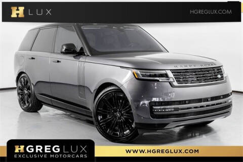 2023 Land Rover Range Rover for sale at HGREG LUX EXCLUSIVE MOTORCARS in Pompano Beach FL