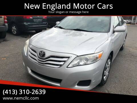 2010 Toyota Camry for sale at New England Motor Cars in Springfield MA