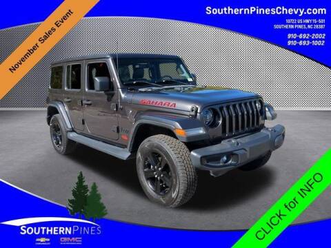 2021 Jeep Wrangler Unlimited for sale at PHIL SMITH AUTOMOTIVE GROUP - SOUTHERN PINES GM in Southern Pines NC