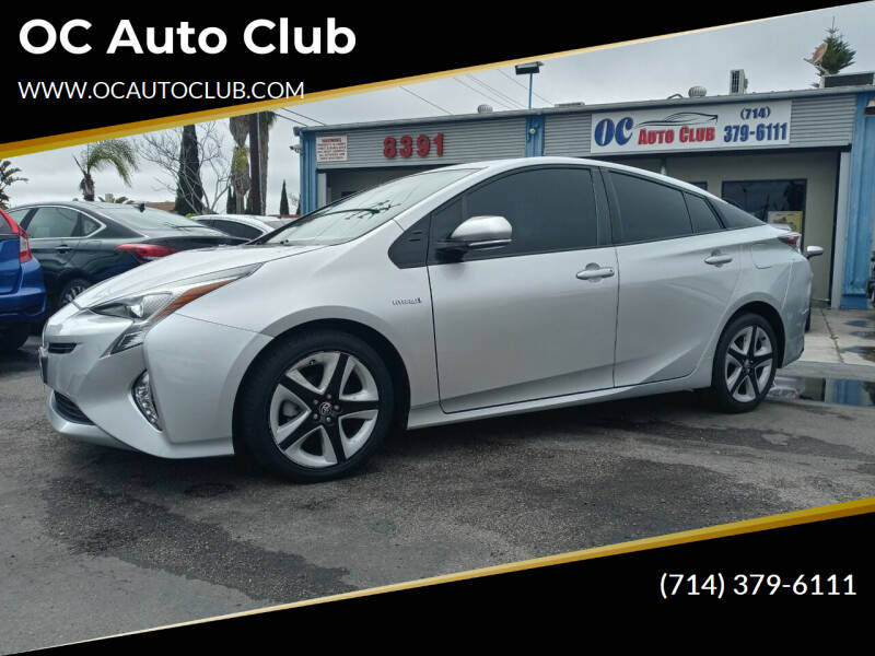 2016 Toyota Prius for sale at OC Auto Club in Midway City CA