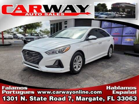2018 Hyundai Sonata for sale at CARWAY Auto Sales in Margate FL