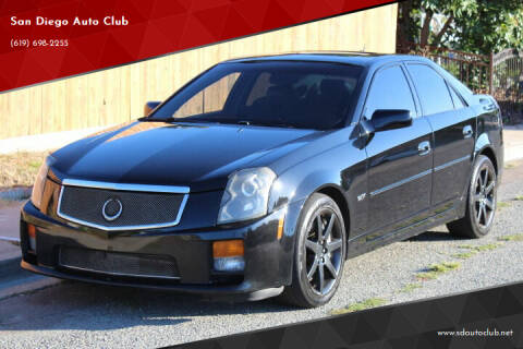2005 Cadillac CTS-V for sale at San Diego Auto Club in Spring Valley CA