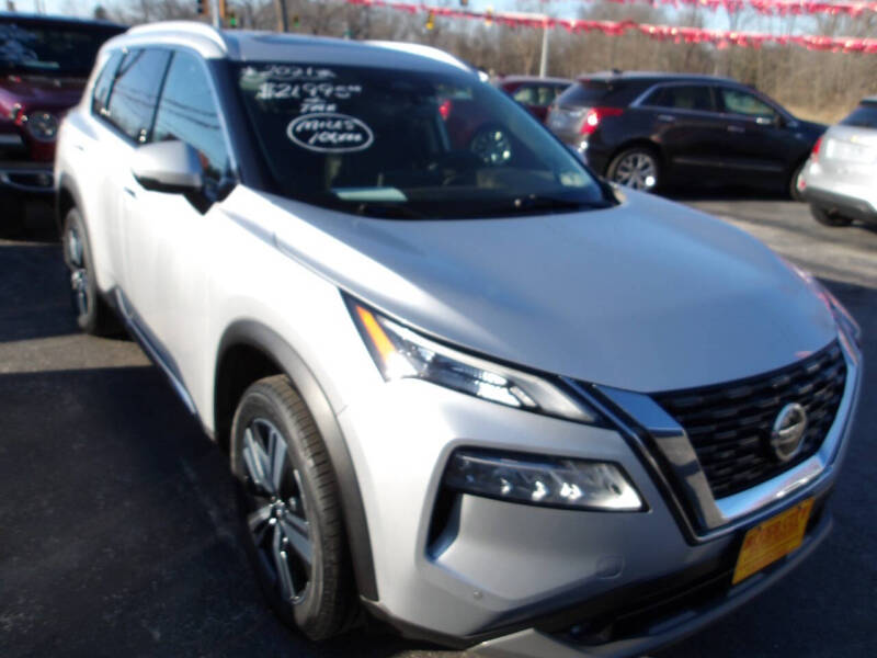 2021 Nissan Rogue for sale at River City Auto Sales in Cottage Hills IL