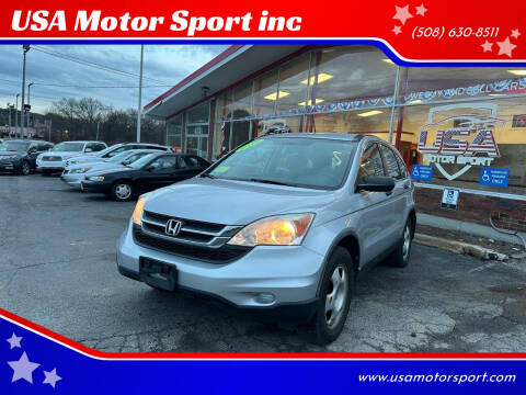 2010 Honda CR-V for sale at USA Motor Sport inc in Marlborough MA