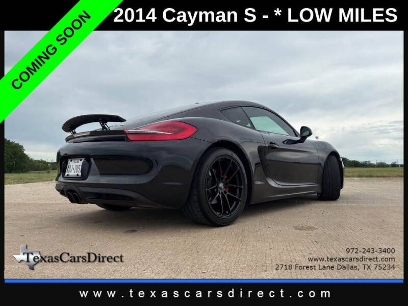 2014 Porsche Cayman S