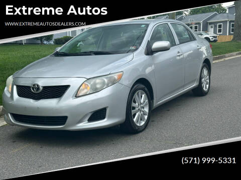 2009 Toyota Corolla for sale at Extreme Autos in Front Royal VA