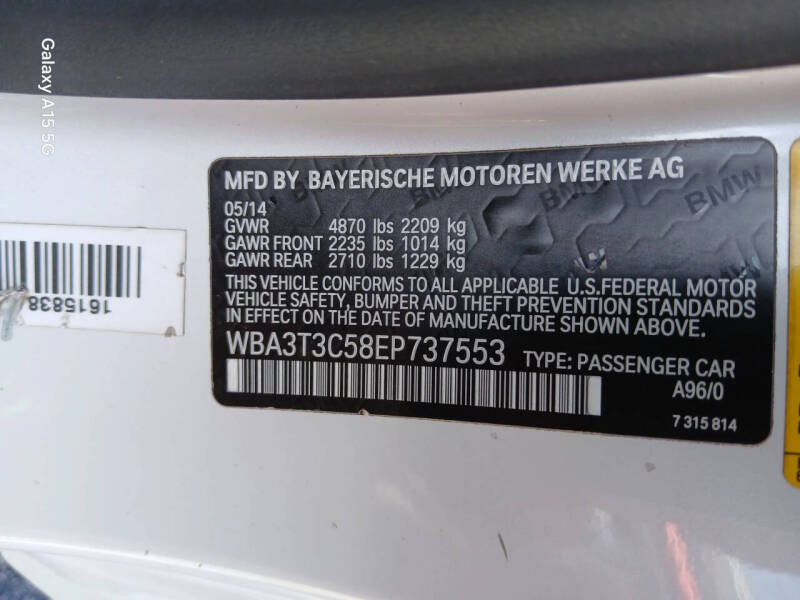 2014 BMW 4 Series 435i