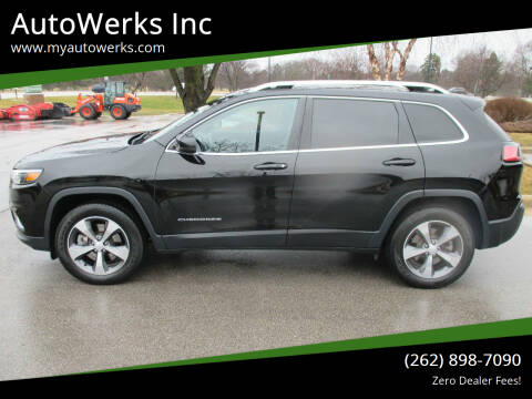 2019 Jeep Cherokee for sale at AutoWerks Inc in Sturtevant WI