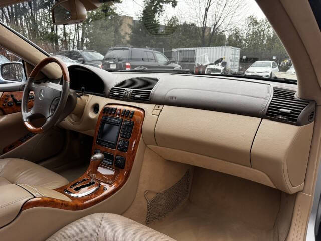 2001 Mercedes-Benz CL-Class CL 500