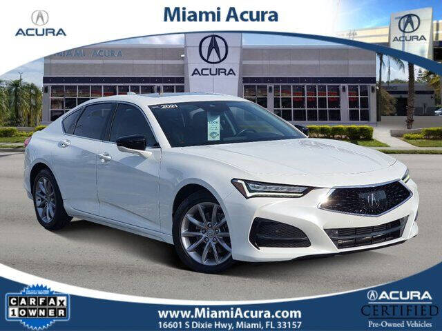 2021 Acura TLX for sale at MIAMI ACURA in Miami FL