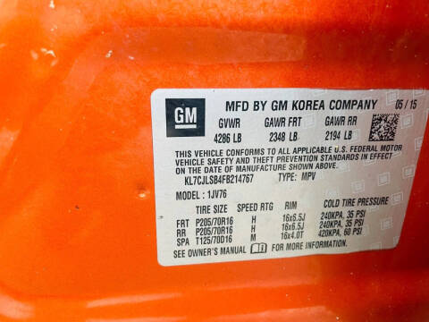 2015 Chevrolet Trax LT