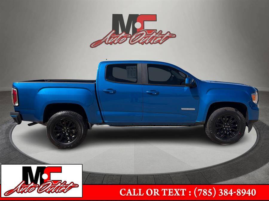 Blue 2022 GMC Canyon Elevation 4x2 Elevation 4dr Crew Cab 5 ft. SB 2