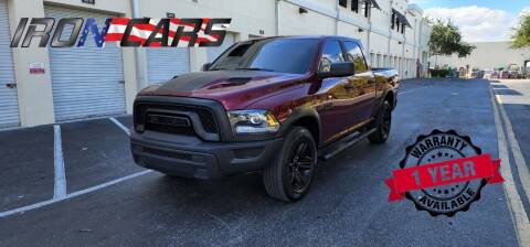 2021 RAM Ram Pickup 1500 Classic for sale at IRON CARS in Hollywood FL