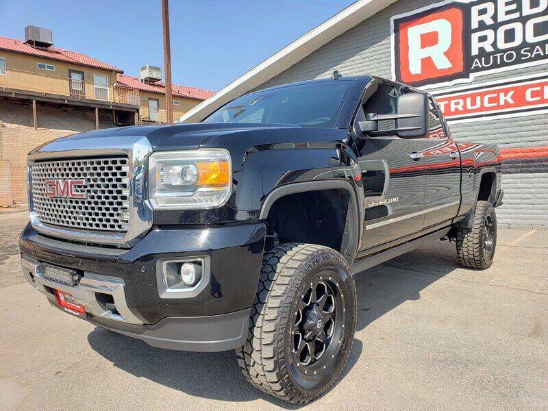 2015 GMC Sierra 2500HD for sale at Red Rock Auto Sales in Saint George UT