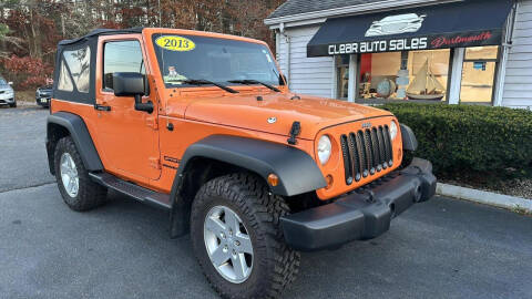 2013 Jeep Wrangler for sale at Clear Auto Sales in Dartmouth MA