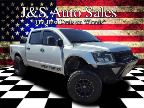 2012 Nissan Titan for sale at J & S Auto Sales in Clarksville TN